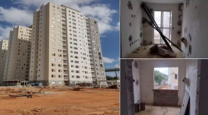 Obra de conjunto habitacional em São Mateus fica parada há mais de um ano e gera custo de R$ 3,4 milhões em auxílio aluguel obra-de-conjunto-habitacional-em-sao-mateus-fica-parada-ha-mais-de-um-ano-e-gera-custo-de-r$-3,4-milhoes-em-auxilio-aluguel