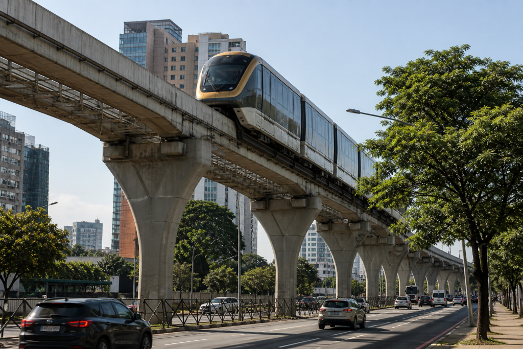 Linha 17-Ouro completa um mês com operação parcial e amplia conexão na Zona Sul linha-17-ouro-completa-um-mes-com-operacao-parcial-e-amplia-conexao-na-zona-sul