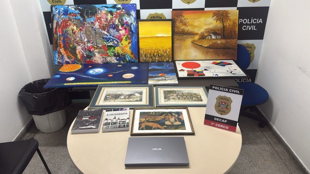 POLÍCIA CIVIL BUSCA ENVOLVIDOS EM ROUBOS DE OBRAS DE ARTE policia-civil-busca-envolvidos-em-roubos-de-obras-de-arte