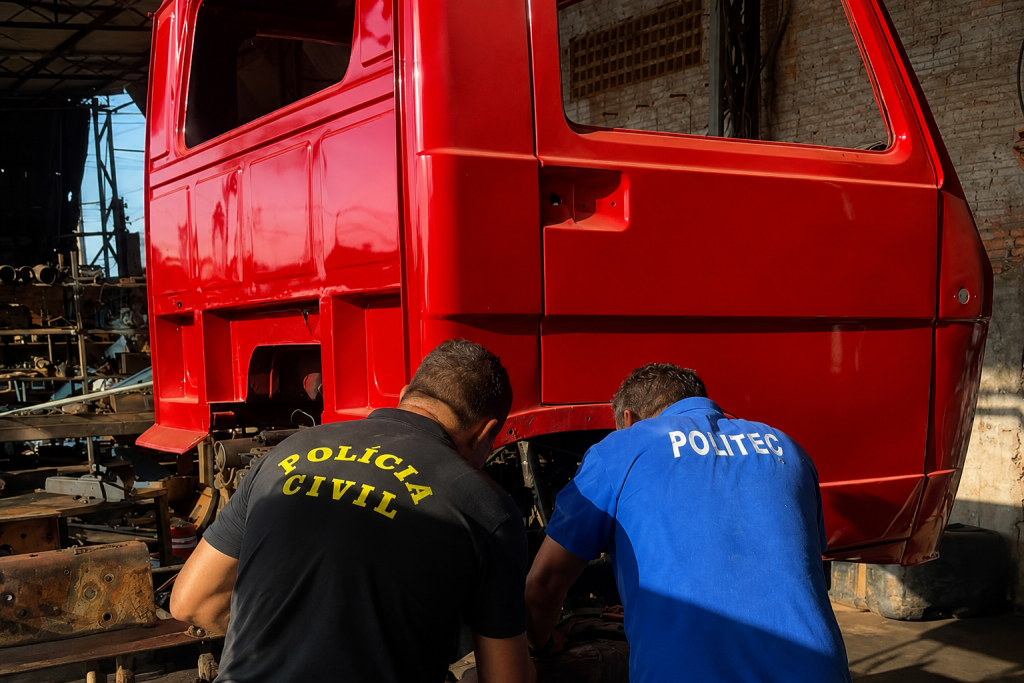 Polícia Civil mira grupo suspeito de furtar módulos de caminhão policia-civil-mira-grupo-suspeito-de-furtar-modulos-de-caminhao