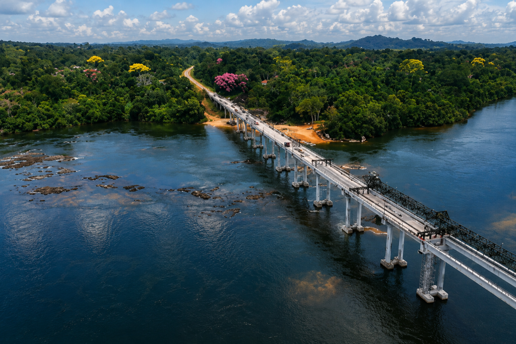 Ponte sobre o Rio Juruena chega a 66% de execução ponte-sobre-o-rio-juruena-chega-a-66%-de-execucao