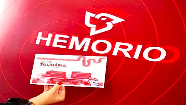 ROTA SOLIDÁRIA: TRANSPORTE GRATUITO INCENTIVA DOAÇÕES DE SANGUE NO HEMORIO